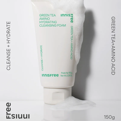 Sữa Rửa Mặt innisfree Dưỡng Ẩm Chiết Xuất Trà Xanh 150g (Mới)