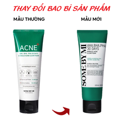 Sữa Rửa Mặt Some By Mi Làm Sạch Sâu Cho Da Dầu Mụn 100ml