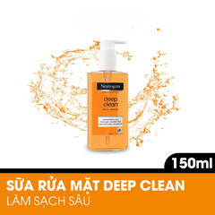 Sữa Rửa Mặt Neutrogena Làm Sạch Sâu Dạng Gel 150ml