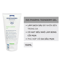 Sữa Rửa Mặt Isis Pharma Giảm Nhờn Và Ngăn Ngừa Mụn 150ml