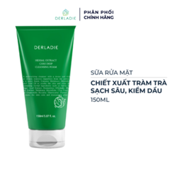 Sữa Rửa Mặt Derladie Tràm Trà Sạch Sâu, Kiềm Dầu 150ml