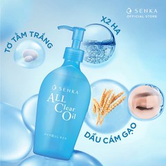 Dầu Tẩy Trang Senka Làm Sạch Sâu, Dưỡng Ẩm Da 230ml