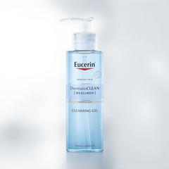 Gel Rửa Mặt Eucerin Dành Da Nhạy Cảm 200ml Dermato Clean Hyaluron Cleansing Gel