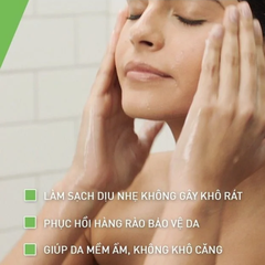 Sữa Rửa Mặt CeraVe Cho Da Thường Đến Khô 473ml Hydrating Cleanser