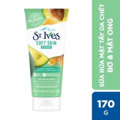 Sữa Rửa Mặt St.Ives Tẩy Tế Bào Chết 170g Acne Control Scrub Apricot