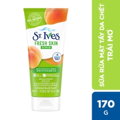 Sữa Rửa Mặt St.Ives Tẩy Tế Bào Chết 170g Acne Control Scrub Apricot