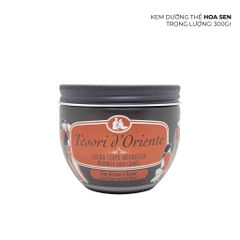 Kem Dưỡng Thể Hương Nước Hoa Tesori D'Oriente Hương Sen 300gr