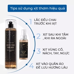 Xịt Thơm Toàn Thân Into The Night Body Mist Bath & Body Work 236ml