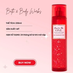 Xịt Thơm Toàn Thân You're The One Body Mist Bath & Body Works 236ml
