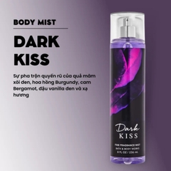 Xịt Thơm Toàn Thân Dark Kiss Body Mist Bath & Body Work 236ml