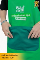 Tạp dề Sâm Dừa