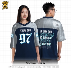 Áo lớp Football Ver 2 - Xanh dương