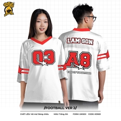 Áo lớp Football Ver 2 - Trắng