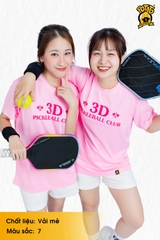 Áo thun pickleball 3D Club