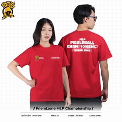 Đồng phục áo thun pickleball Friendzone MLP Championship