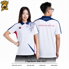 Đồng phục polo pickleball Agribank Kiên Hải