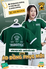 Đồng phục polo CLB ROBOTICS - Chuyên Nguyễn Quang Diêu