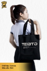 Túi Tote Canvas Đen