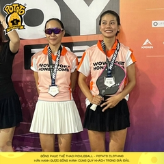 Đồng phục polo Pickleball Wowsport Honeycomb