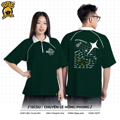 Áo lớp zippy polo 12CSU - Chuyên Lê Hồng Phong