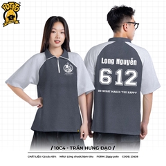 Áo lớp zippy polo 10C4 - Trần Hưng Đạo