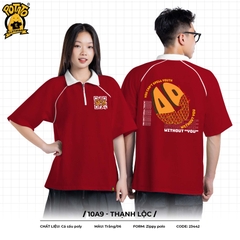 Áo lớp zippy polo 10A9 - Thạch Lộc
