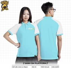 Đồng phục polo Xanh SM Platform