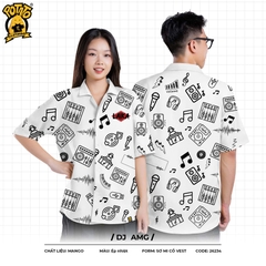 ÁO LỚP SƠ MI DJ AMG