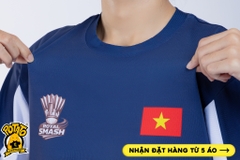 Đồng Phục Pickleball ROYAL SMASH Xanh Dương