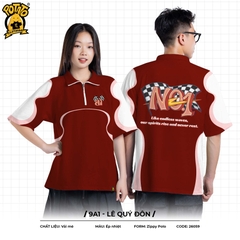 ÁO LỚP POLO ZIPPY CREW 9A1 - LÊ QUÝ ĐÔN