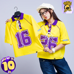Áo lớp tie line polo CA Crew