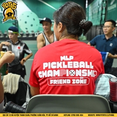 Đồng phục áo thun pickleball Friendzone MLP Championship