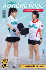 Đồng phục polo Slice Club - Pickleball xanh dương
