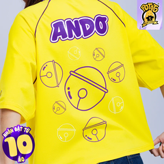 Áo lớp tie line polo CA Crew