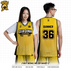 BST BÓNG RỔ ÉP NHIỆT VÀNG