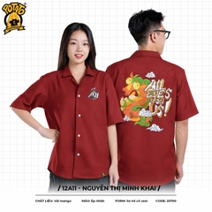 Áo lớp sơ mi 12A11 - Nguyễn Thị Minh Khai