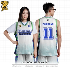 BST BÓNG RỔ ÉP NHIỆT TRẮNG