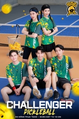 BST Đồng phục Pickleball Challenger xanh lá