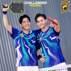 BST Đồng phục Pickleball Challenger xanh dương