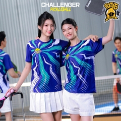 BST Đồng phục Pickleball Challenger xanh dương