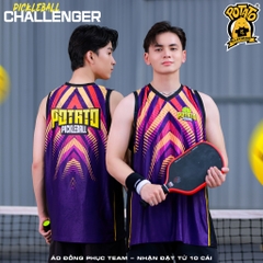 BST Đồng phục Pickleball Challenger tím