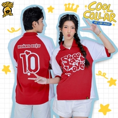 BST Áo polo Cool Collar đỏ