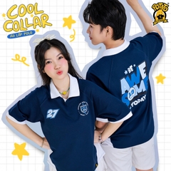 BST Áo polo Cool Collar xanh dương
