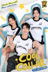 BST Áo thun Cool Collar trắng