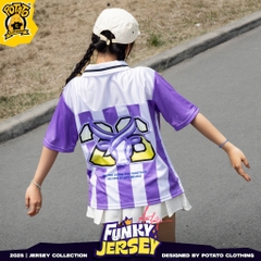 ÁO LỚP BÓNG BẦU DỤC FUNKY JERSEY - TÍM