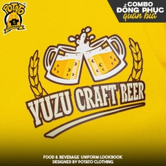 Đồng phục polo F&B Yuzu Craft Beer