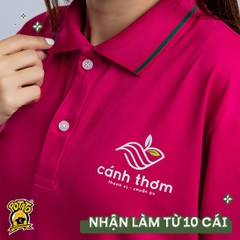 Đồng phục polo tiệm trà Cánh Thơm