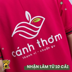 Đồng phục polo tiệm trà Cánh Thơm