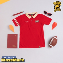 Áo lớp polo Classmark - Đỏ