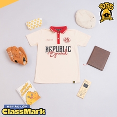 Áo lớp polo Classmark - Kem